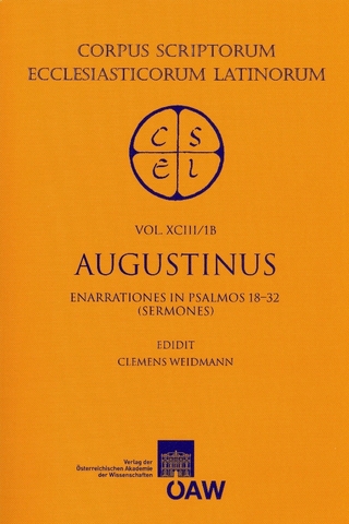 CSEL 93/1 B Augustinus - Clemens Weidmann