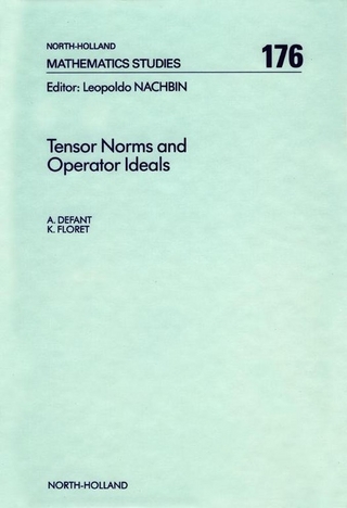 Tensor Norms and Operator Ideals - A. Defant; K. Floret
