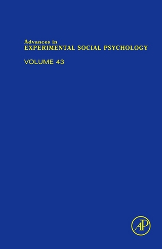 Advances in Experimental Social Psychology - James M. Olson; Mark P. Zanna