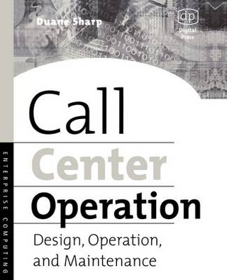 Call Center Operation - Duane Sharp