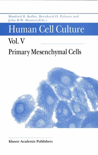 Primary Mesenchymal Cells - F. Koller; John Masters; Bernhard o Palsson