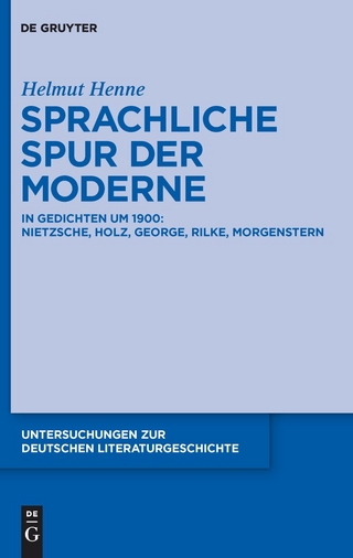 Sprachliche Spur der Moderne - Helmut Henne