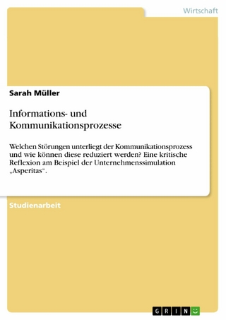 Informations- und Kommunikationsprozesse - Sarah Müller