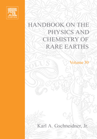 Handbook on the Physics and Chemistry of Rare Earths - L. Eyring; K.A. Gschneidner; M.B. Maple