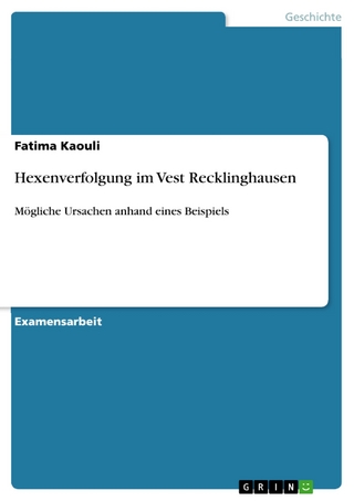 Hexenverfolgung im Vest Recklinghausen - Fatima Kaouli