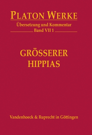 VII 1 Größerer Hippias - Platon; Ernst Heitsch