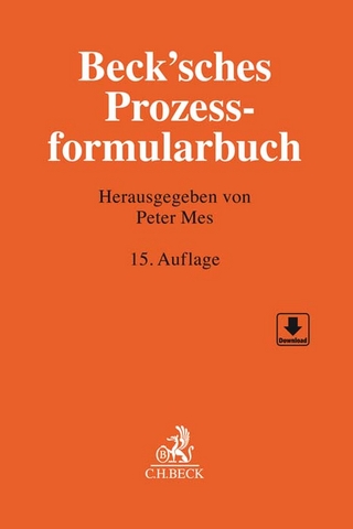 Beck'sches Prozessformularbuch - Peter Mes