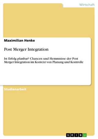 Post Merger Integration - Maximilian Henke