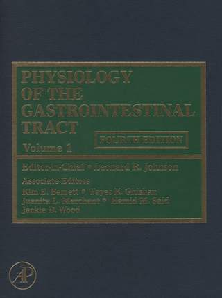 Physiology of the Gastrointestinal Tract - Kim E. Barrett; Fayez K. Ghishan; Juanita L. Merchant; Hamid M. Said; Jackie D. Wood