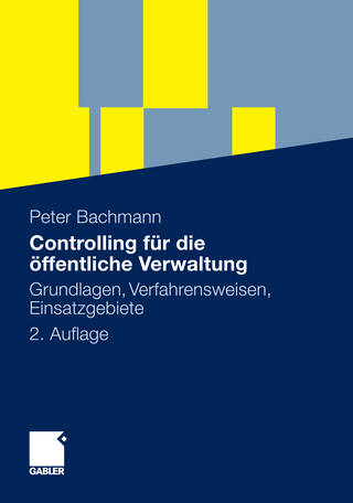 Controlling für die öffentliche Verwaltung - Peter Bachmann