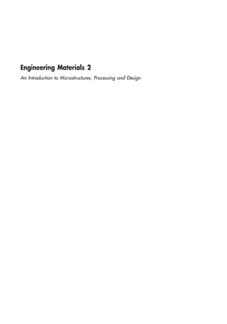 Engineering Materials Volume 2 - Michael F. Ashby; David R.H. Jones