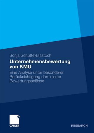 Unternehmensbewertung von KMU - Sonja Schütte-Biastoch