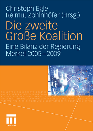 Die zweite Große Koalition - Christoph Egle; Christoph Egle; Reimut Zohlnhöfer; Reimut Zohlnhöfer
