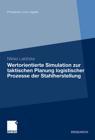 Wertorientierte Simulation zur taktischen Planung logistischer Prozesse der Stahlherstellung - Niklas Labitzke