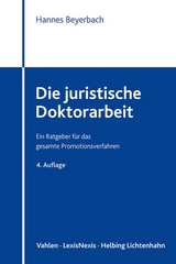 Die juristische Doktorarbeit - Hannes Beyerbach