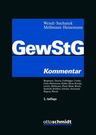 Gewerbesteuergesetz - Michael Wendt; Markus Suchanek; Peter Möllmann …