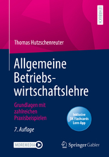 Allgemeine Betriebswirtschaftslehre - Hutzschenreuter, Thomas