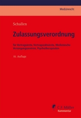 Zulassungsverordnung - Schallen, Rolf; Clemens, Thomas; Düring, Ruth