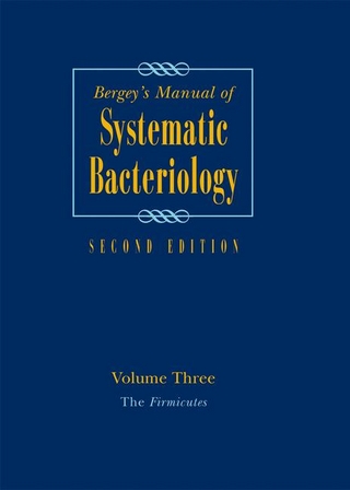 Bergey's Manual of Systematic Bacteriology - Paul Vos; George Garrity; Dorothy Jones; Noel R. Krieg; Wolfgang Ludwig; Fred A. Rainey; Karl-Heinz Schleifer; William B. Whitman