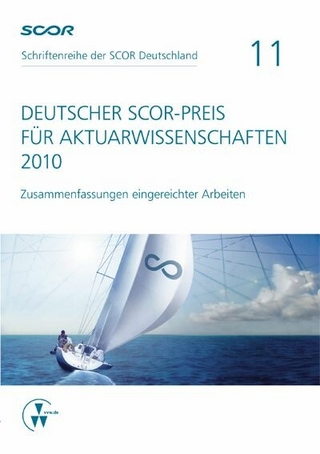 Deutscher SCOR-Preis für Aktuarwissenschaften 2010 - Dietmar Zietsch
