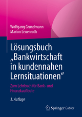 Lösungsbuch „Bankwirtschaft in kundennahen Lernsituationen