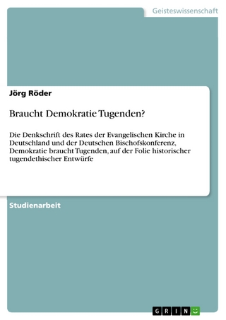 Braucht Demokratie Tugenden? - Jörg Röder
