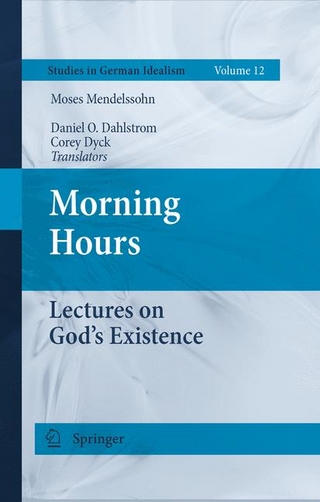 Morning Hours - Moses Mendelssohn; Daniel O. Dahlstrom; Corey Dyck