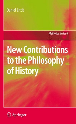 New Contributions to the Philosophy of History - Daniel Little