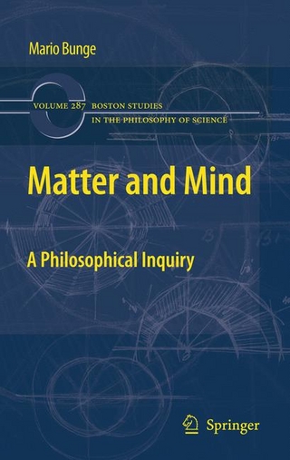 Matter and Mind - Mario Bunge