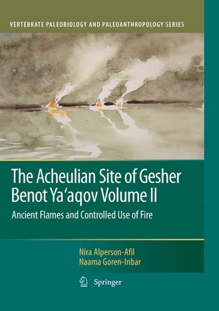 The Acheulian Site of Gesher Benot Ya?aqov Volume II - Nira Alperson-Afil; Naama Goren-Inbar