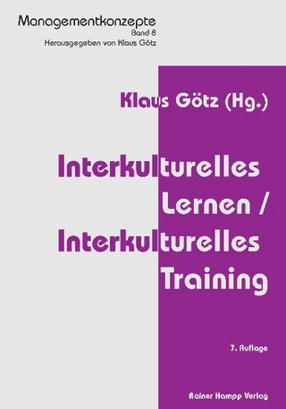 Interkulturelles Lernen / Interkulturelles Training - Klaus Götz (Hrsg.)