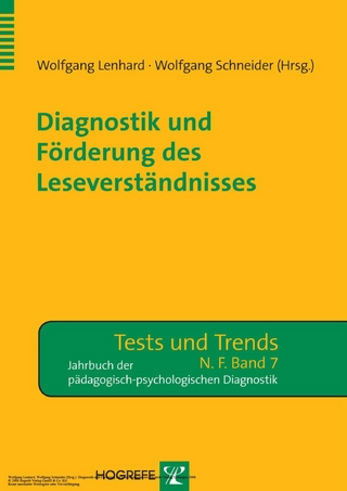 Diagnostik und Förderung des Leseverständnisses - Wolfgang Lenhard; Wolfgang Schneider