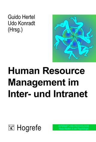 Human Resource Management im Inter- und Intranet - Guido Hertel; Udo Konradt