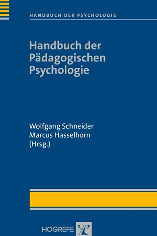Handbuch der Pädagogischen Psychologie - Wolfgang Schneider; Marcus Hasselhorn