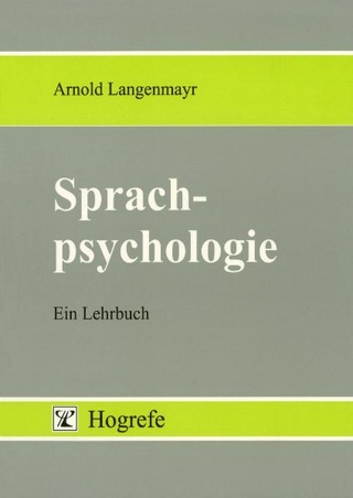 Sprachpsychologie - Arnold Langenmayr