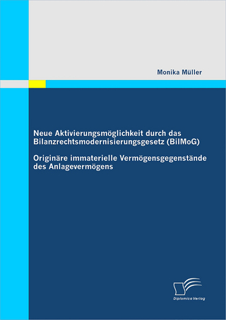 Neue Aktivierungsmöglichkeit durch das Bilanzrechtsmodernisierungsgesetz (BilMoG) - Monika Müller
