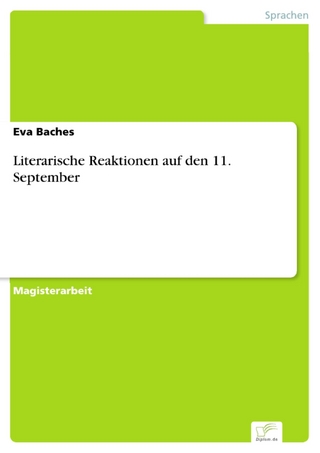 Literarische Reaktionen auf den 11. September - Eva Baches