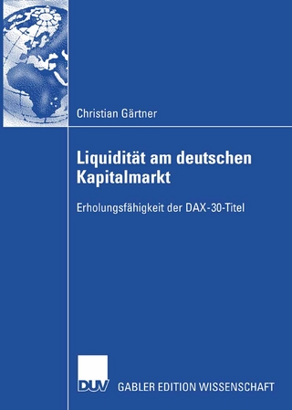 Liquidität am deutschen Kapitalmarkt - Christian Gärtner