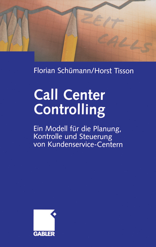 Call Center Controlling - Florian Schümann; Horst Tisson