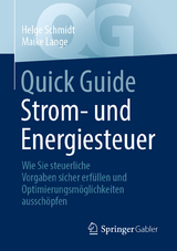 Quick Guide Strom- und Energiesteuer - Helge Schmidt, Maike Lange