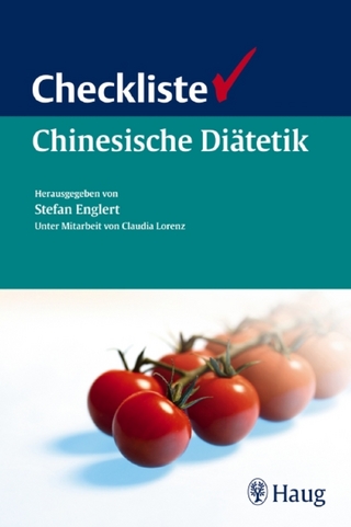 Checkliste Chinesische Diätetik - Stefan Englert