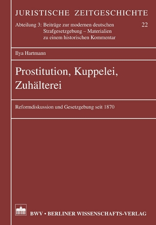 Prostitution, Kuppelei, Zuhälterei - Ilya Hartmann