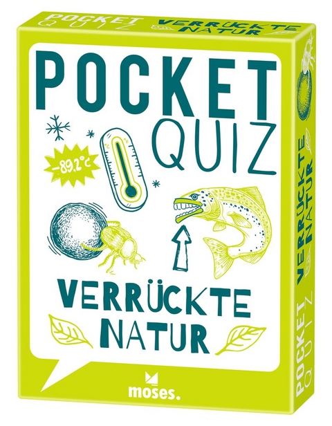 Pocket Quiz Verrückte Natur - Nicola Berger