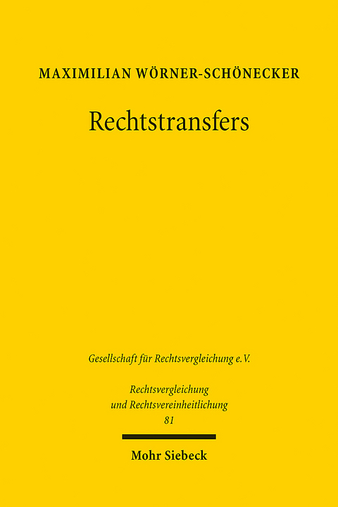 Rechtstransfers - Maximilian Wörner-Schönecker