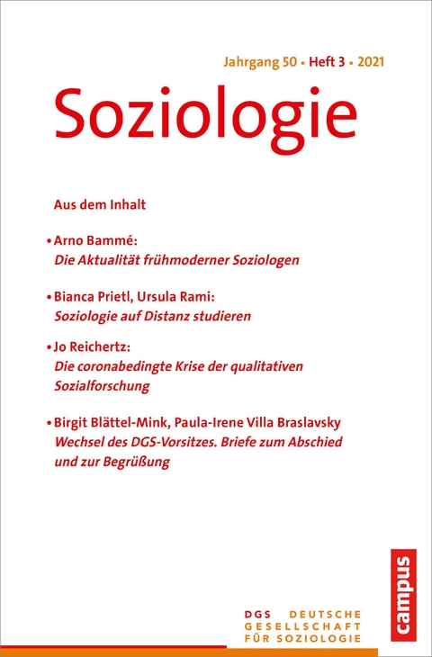 Soziologie 3/2021 - 