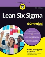 Lean Six Sigma For Dummies - Brenig-Jones, Martin; Dowdall, Jo