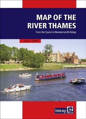 Map of the River Thames -  Imray