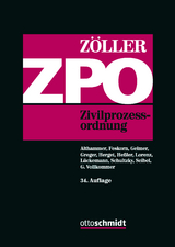 Zivilprozessordnung - Zöller; Zöller, Richard