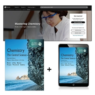 Chemistry: The Central Science in SI Units, Expanded Edition, Global Edition + Mastering Chemistry with Pearson eText - Theodore Brown; H. LeMay; Bruce Bursten; Catherine Murphy …