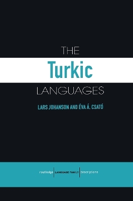 The Turkic Languages - Lars Johanson; Éva Á. Csató